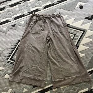 Three Bird Nest Gray Wide Leg Pants